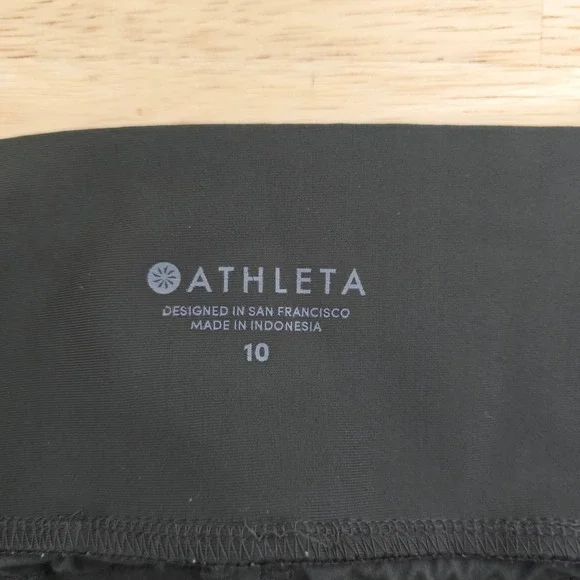 Athleta Sutton Joggers Womens 10 Charcoal Gray Hiking Pants Outdoor Cargo Pocket - Picture 3 of 9